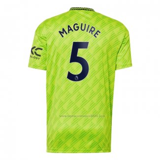 Camiseta Manchester United Jugador Maguire Tercera 2022-2023