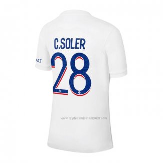 Camiseta Paris Saint-Germain Jugador C.Soler Segunda 2023-2024