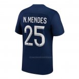 Camiseta Paris Saint-Germain Jugador N.Mendes Tercera 2022-2023