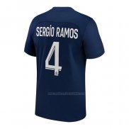 Camiseta Paris Saint-Germain Jugador Sergio Ramos Primera 2022-2023
