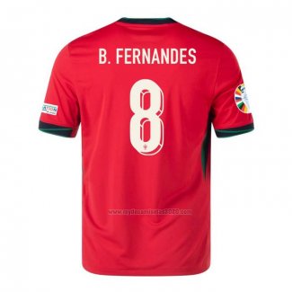 Camiseta Portugal Jugador B.Fernandes Primera 2024