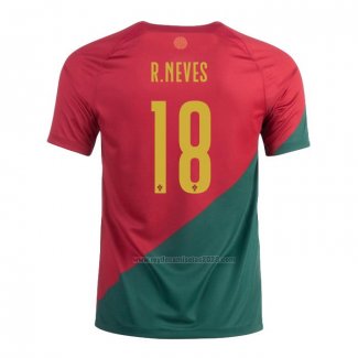 Camiseta Portugal Jugador R.Neves Primera 2022