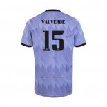 Camiseta Real Madrid Jugador Valverde Segunda 2022-2023