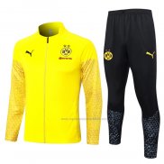 Chandal de Chaqueta del Borussia Dortmund 2023-2024 Amarillo