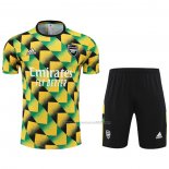 Chandal del Arsenal Manga Corta 2022-2023 Verde - Pantalon Corto