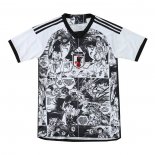 Tailandia Camiseta Japon Anime 2024-2025 Negro y Blanco