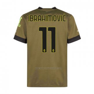 Camiseta AC Milan Jugador Ibrahimovic Tercera 2022-2023