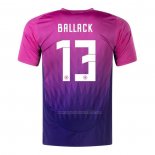 Camiseta Alemania Jugador Ballack Segunda 2024