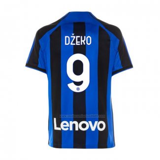 Camiseta Inter Milan Jugador Dzeko Primera 2022-2023