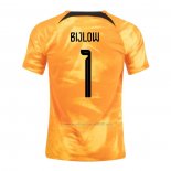 Camiseta Paises Bajos Jugador Bijlow Primera 2022