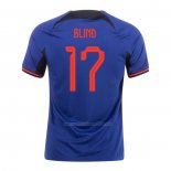 Camiseta Paises Bajos Jugador Blind Segunda 2022