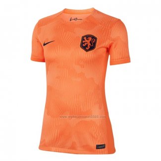 Camiseta Paises Bajos Primera Mujer 2023