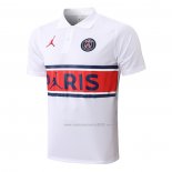 Camiseta Polo del Paris Saint-Germain Jordan 2022-2023 Blanco