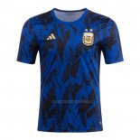 Camiseta Pre Partido del Argentina 2022 Azul