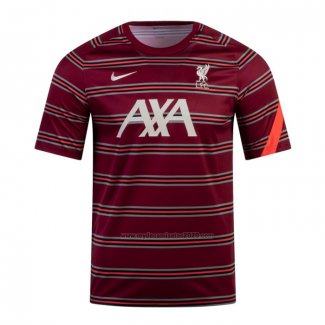 Camiseta Pre Partido del Liverpool 2022 Rojo