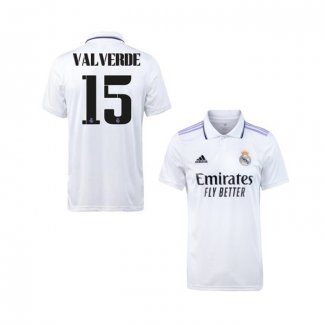 Camiseta Real Madrid Jugador Valverde Primera 2022-2023