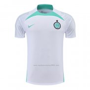 Camiseta de Entrenamiento Inter Milan 2022-2023 Blanco