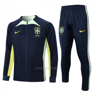 Chandal de Chaqueta del Brasil 2022-2023 Azul