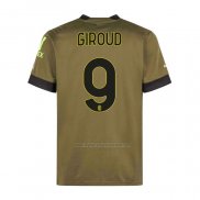 Camiseta AC Milan Jugador Giroud Tercera 2022-2023