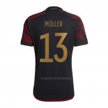 Camiseta Alemania Jugador Muller Segunda 2022