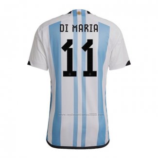 Camiseta Argentina Jugador Di Maria Primera 2022