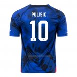 Camiseta Estados Unidos Jugador Pulisic Segunda 2022