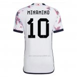 Camiseta Japon Jugador Minamino Segunda 2022