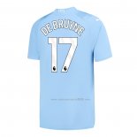 Camiseta Manchester City Jugador De Bruyne Primera 2023-2024