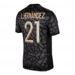Camiseta Paris Saint-Germain Jugador L.Hernandez Tercera 2023-2024