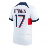 Camiseta Paris Saint-Germain Jugador Vitinha Segunda 2023-2024