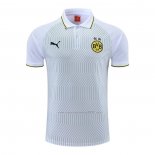 Camiseta Polo del Borussia Dortmund 2022-2023 Blanco y Verde