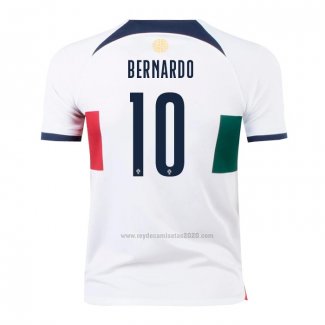 Camiseta Portugal Jugador Bernardo Segunda 2022