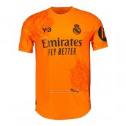 Camiseta Real Madrid Y-3 Portero 2024 Naranja