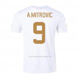 Camiseta Serbia Jugador A.Mitrovic Segunda 2022