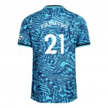 Camiseta Tottenham Hotspur Jugador Kulusevski Tercera 2022-2023