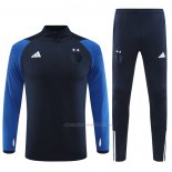 Chandal de Sudadera del Argelia 2023-2024 Azul