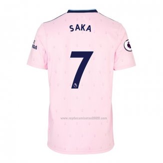 Camiseta Arsenal Jugador Saka Tercera 2022-2023