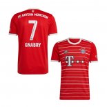Camiseta Bayern Munich Jugador Gnabry Primera 2022-2023