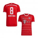 Camiseta Bayern Munich Jugador Goretzka Primera 2022-2023