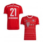 Camiseta Bayern Munich Jugador Hernandez Primera 2022-2023