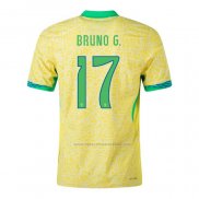 Camiseta Brasil Jugador Bruno G. Primera 2024
