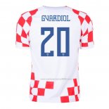 Camiseta Croacia Jugador Gvardiol Primera 2022