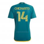 Camiseta Los Angeles Galaxy Jugador Chicharito Segunda 2023-2024