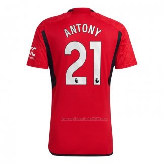 Camiseta Manchester United Jugador Antony Primera 2023-2024