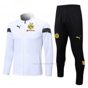 Chandal de Chaqueta del Borussia Dortmund 2022-2023 Blanco