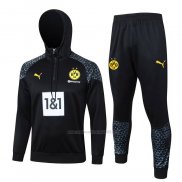 Chandal de Sudadera del Borussia Dortmund 2023-2024 Negro