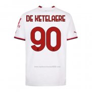 Camiseta AC Milan Jugador De Ketelaere Segunda 2022-2023