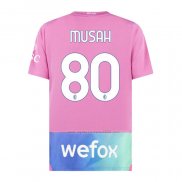 Camiseta AC Milan Jugador Musah Tercera 2023-2024