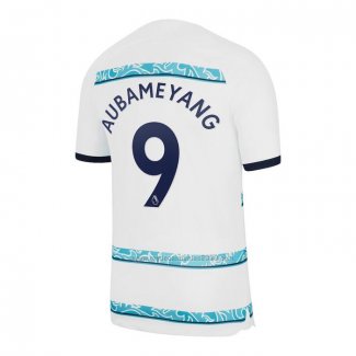 Camiseta Chelsea Jugador Aubameyang Segunda 2022-2023