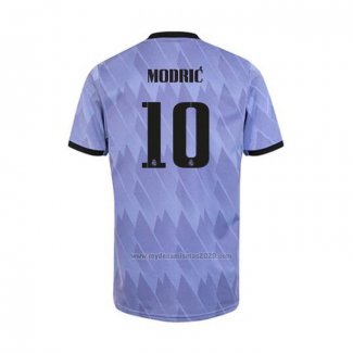 Camiseta Real Madrid Jugador Modric Segunda 2022-2023